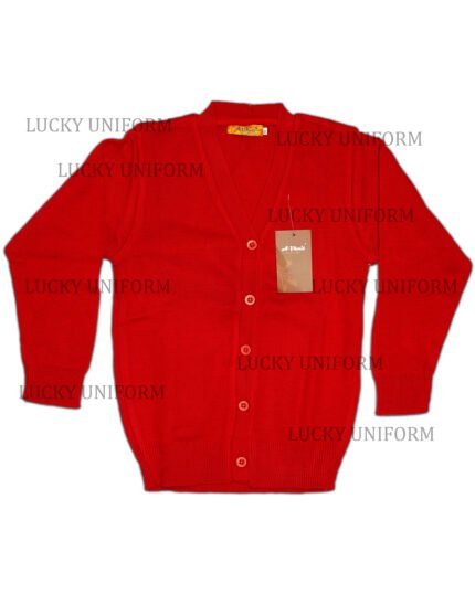St. Joseph's Convent Senior Secondary Girls School - RED CARDIGAN
