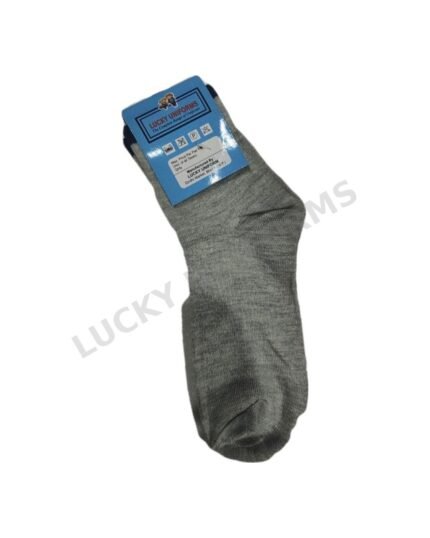 Iconic School Grey Socks kg to 12th