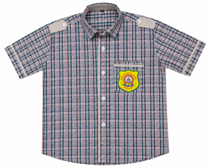 Rose Mary School Multicolor Check Shirt (Class 1 to 12)
