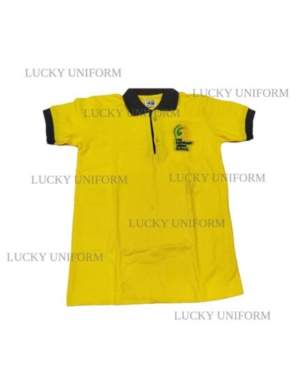 Sanskaar Valley School Yellow Polo T-Shirt